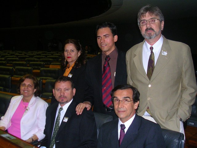 Foto dos Diretores que compareceram à Comissão Geral
